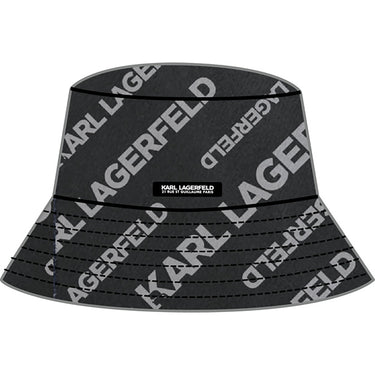 Gorra para el sol KARL LAGERFELD para niño y teen negra all over
